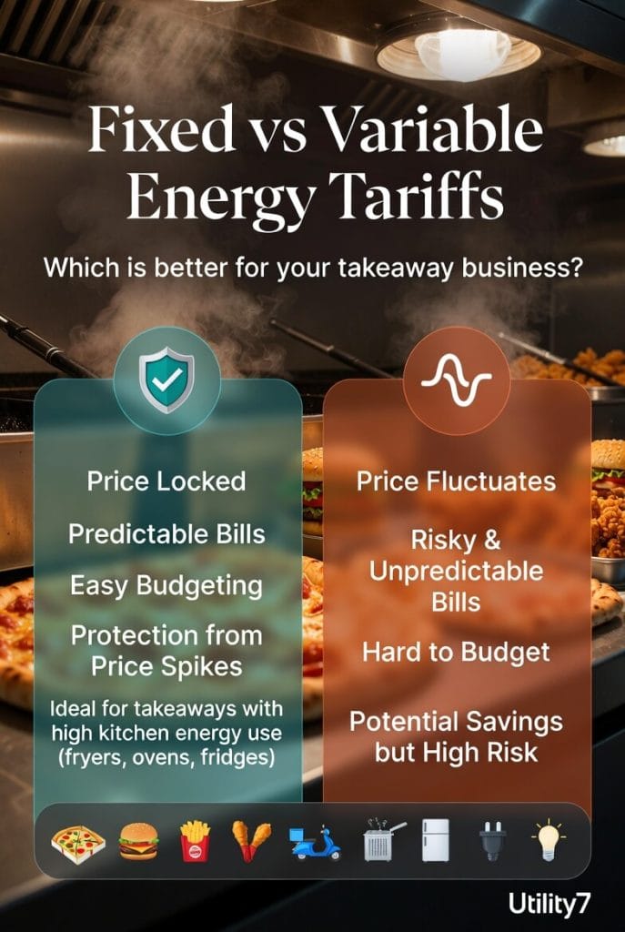Fixed vs. Variable Energy Tariffs for Takeaways